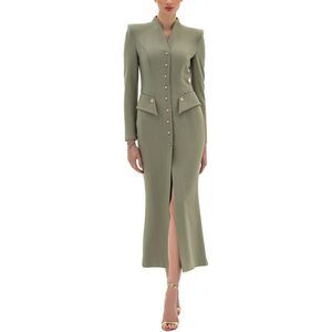 Bgl Womens  Midi Dress, Green